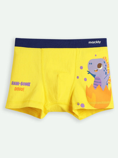 BOYS BOXER, YELLOW/BLUE/GREEN