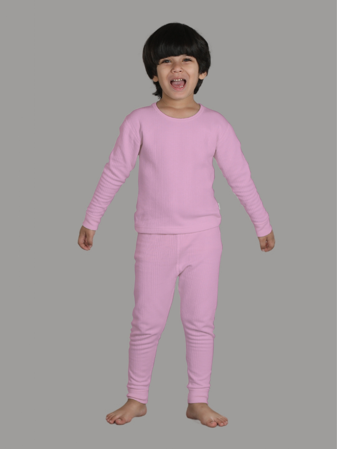 Kids Unisex Thermal Set - Pink