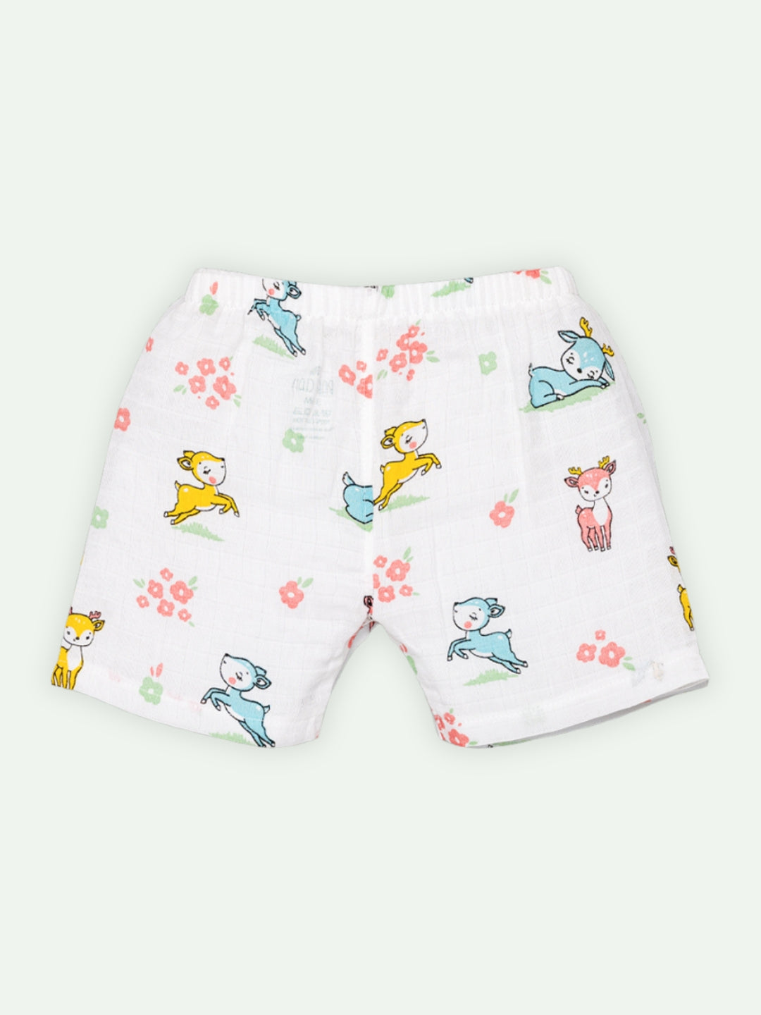 Babyclan Muslin Shorts - (Pack of 3)