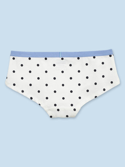 Mackly Girls Printed Cotton Hipster, Pack of 3