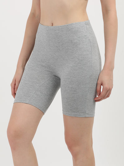 WOMENS INNERSHORTS, ESPRESSO SHOT/GREY MELLANGE