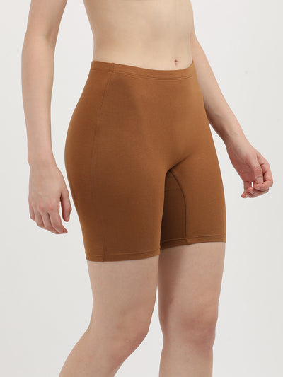 WOMENS INNERSHORTS, PEACH/PEACH/EXPRESSO SHOT