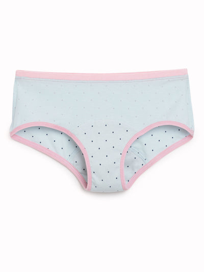 Mackly Leak Proof Panties (Pack of 2) – Navy Dot Aop & Pink