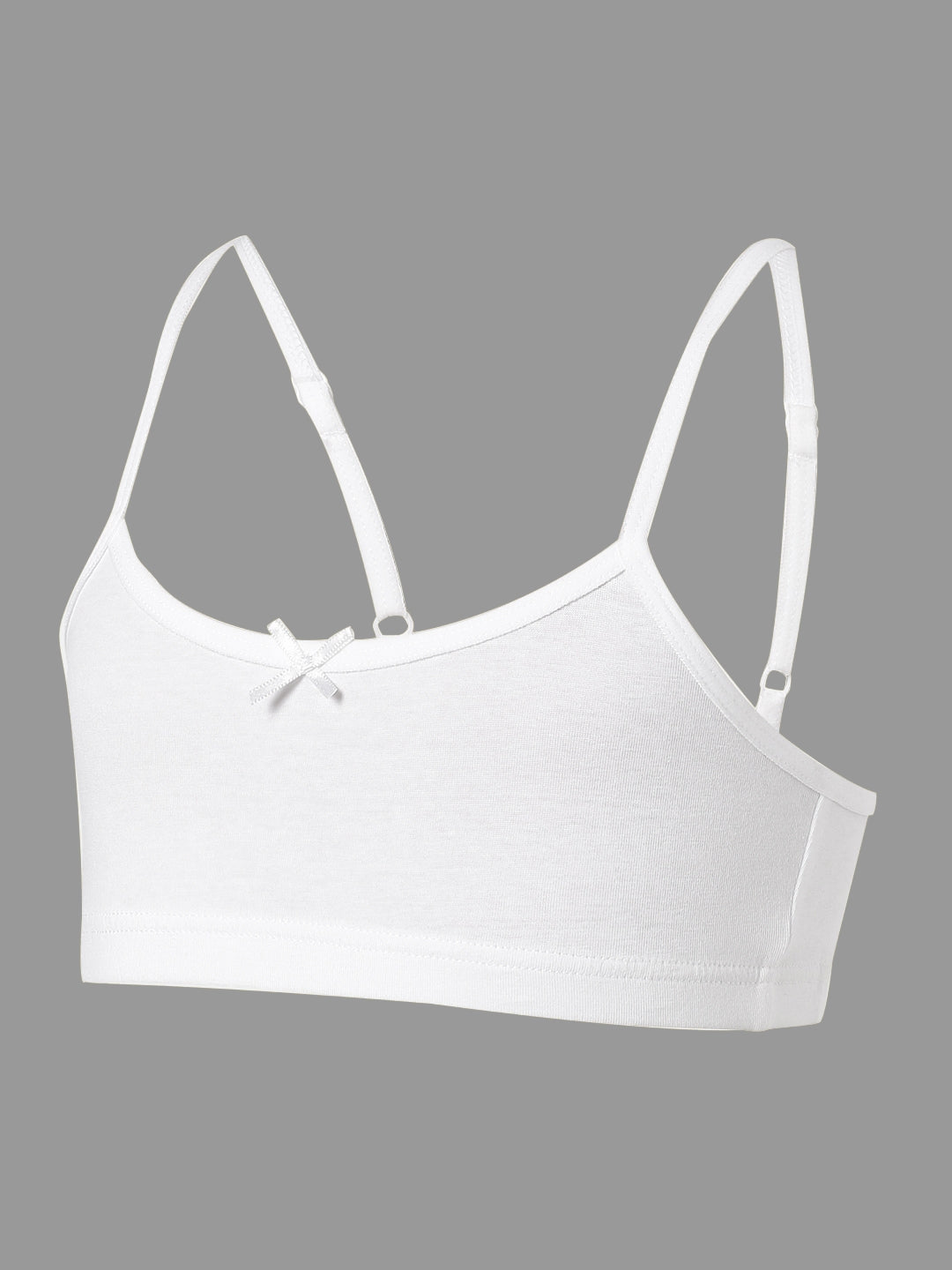 Girls Trainer Bra, White