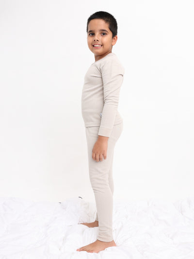 Kids Unisex Thermal Set - Grey