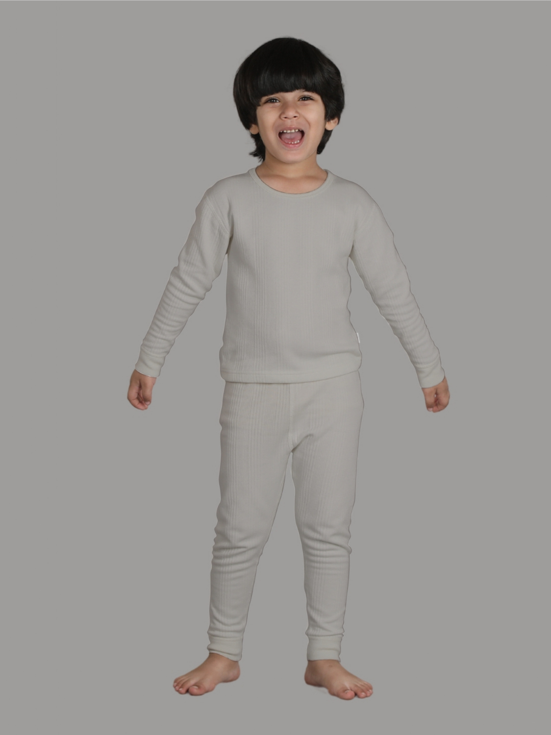 Kids Unisex Thermal Set - Grey