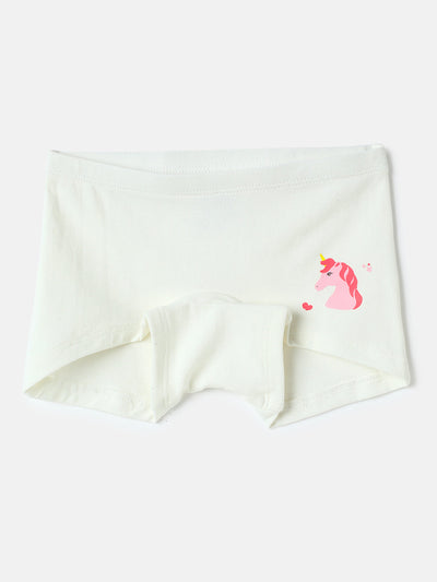 Mackly Girls Boxer - Pack of 3 | Unicorn Print