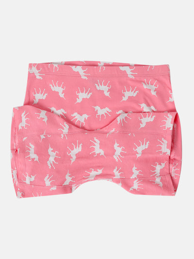 GIRLS INNERSHORTS, PINK AOP