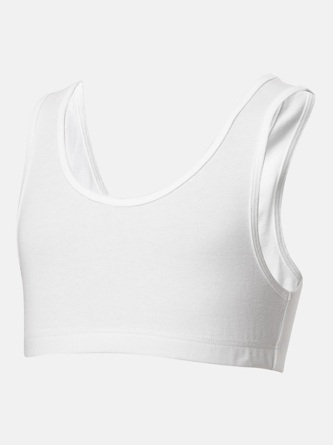 Girls Trainer Bra, White