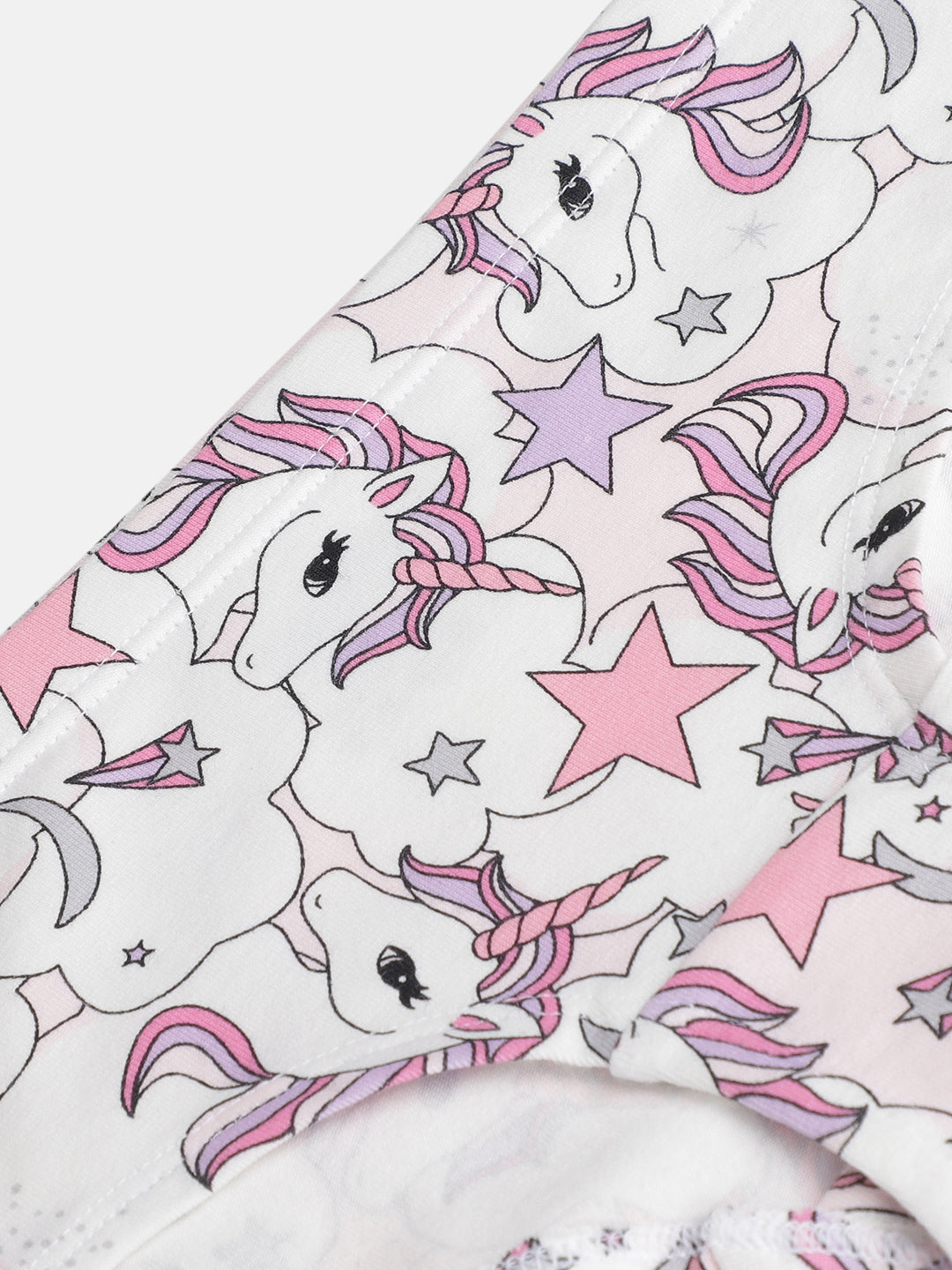 Mackly Girls Printed Cotton Hipster, Pack of 3
