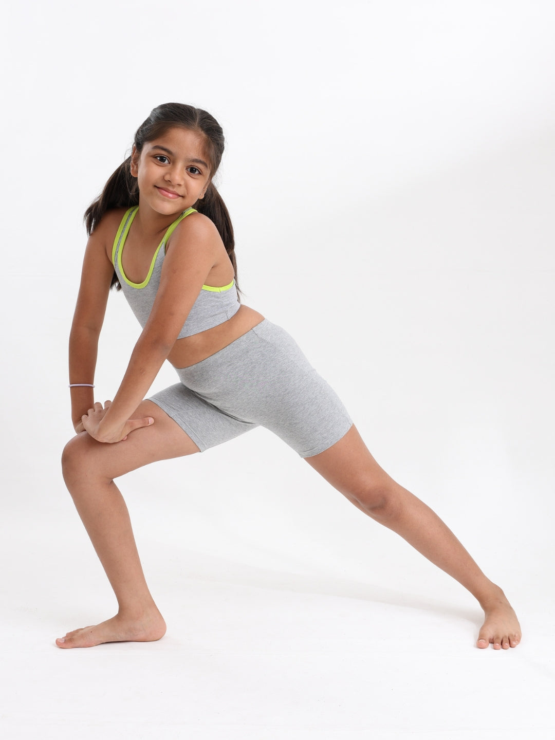 Girls Racer Back Trainer Bra with Innershorts combo set