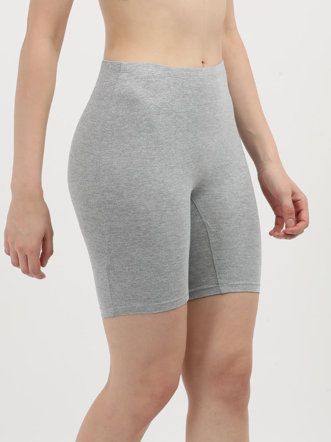 WOMENS INNERSHORTS, GREY MELLANGE