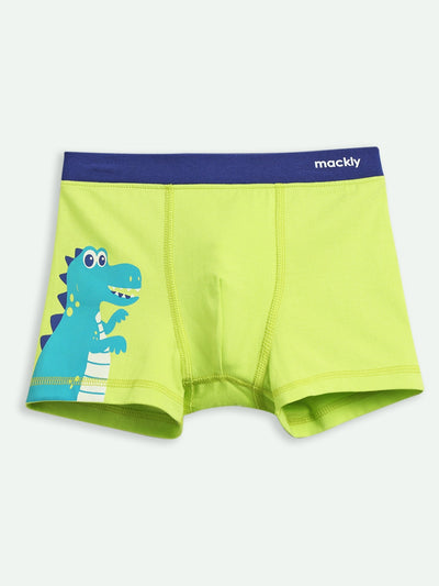 BOYS BOXER, YELLOW/BLUE/GREEN