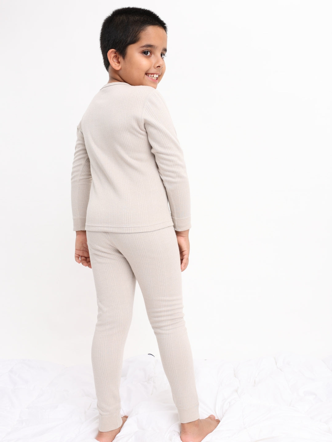 Kids Unisex Thermal Set - Grey