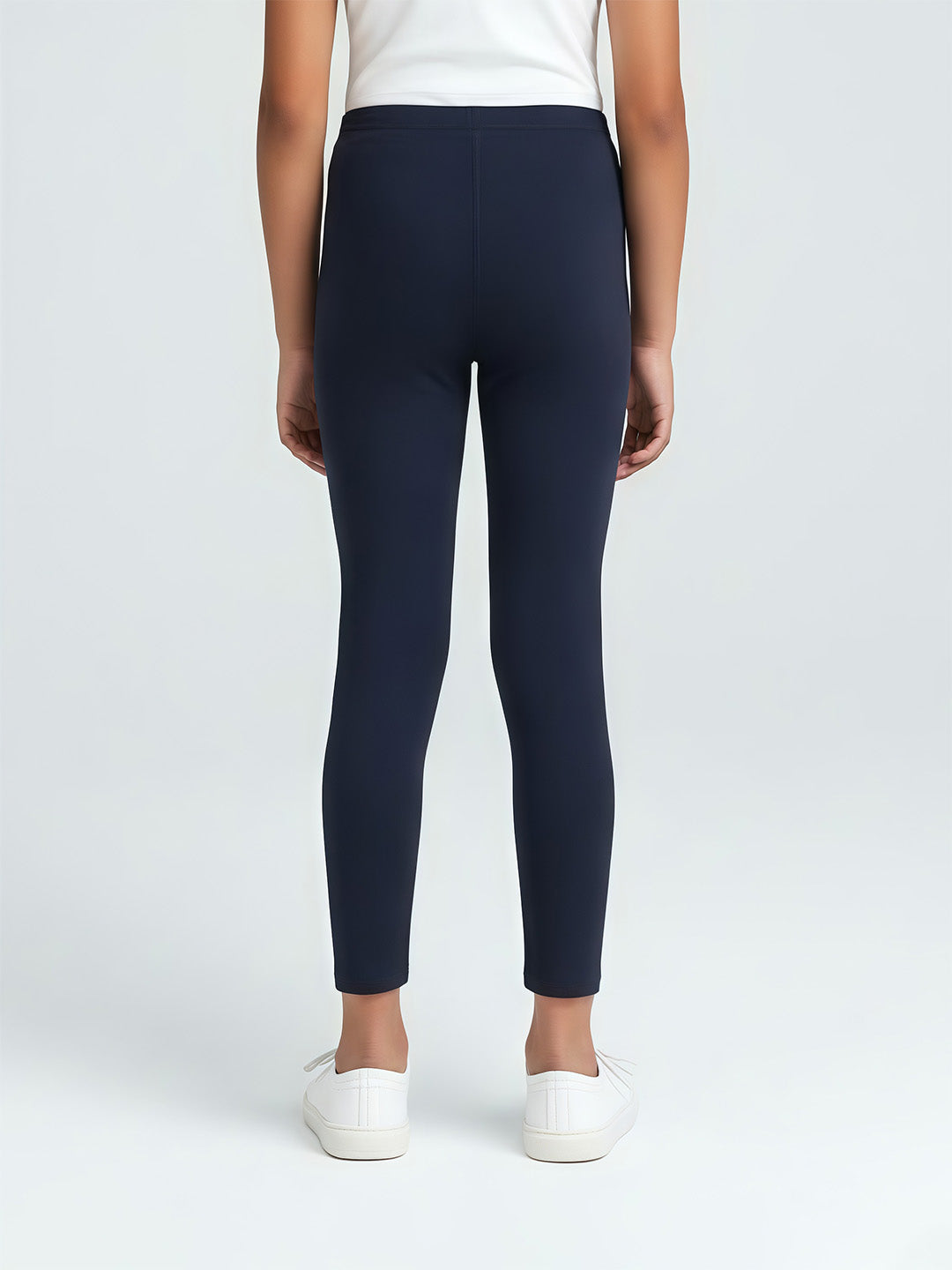 Girls Cotton Leggings - Pack of 2