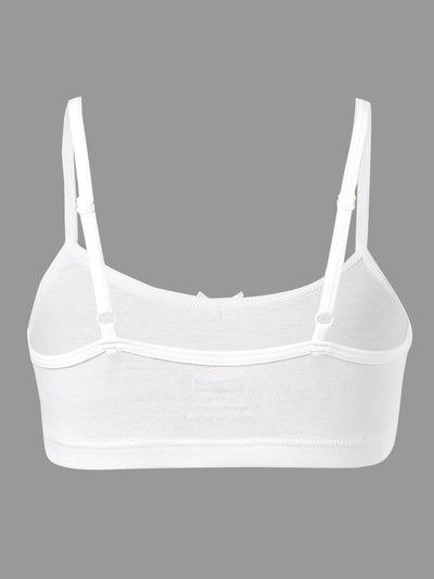 Girls Trainer Bra, White