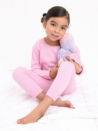 Kids Unisex Thermal Set - Pink