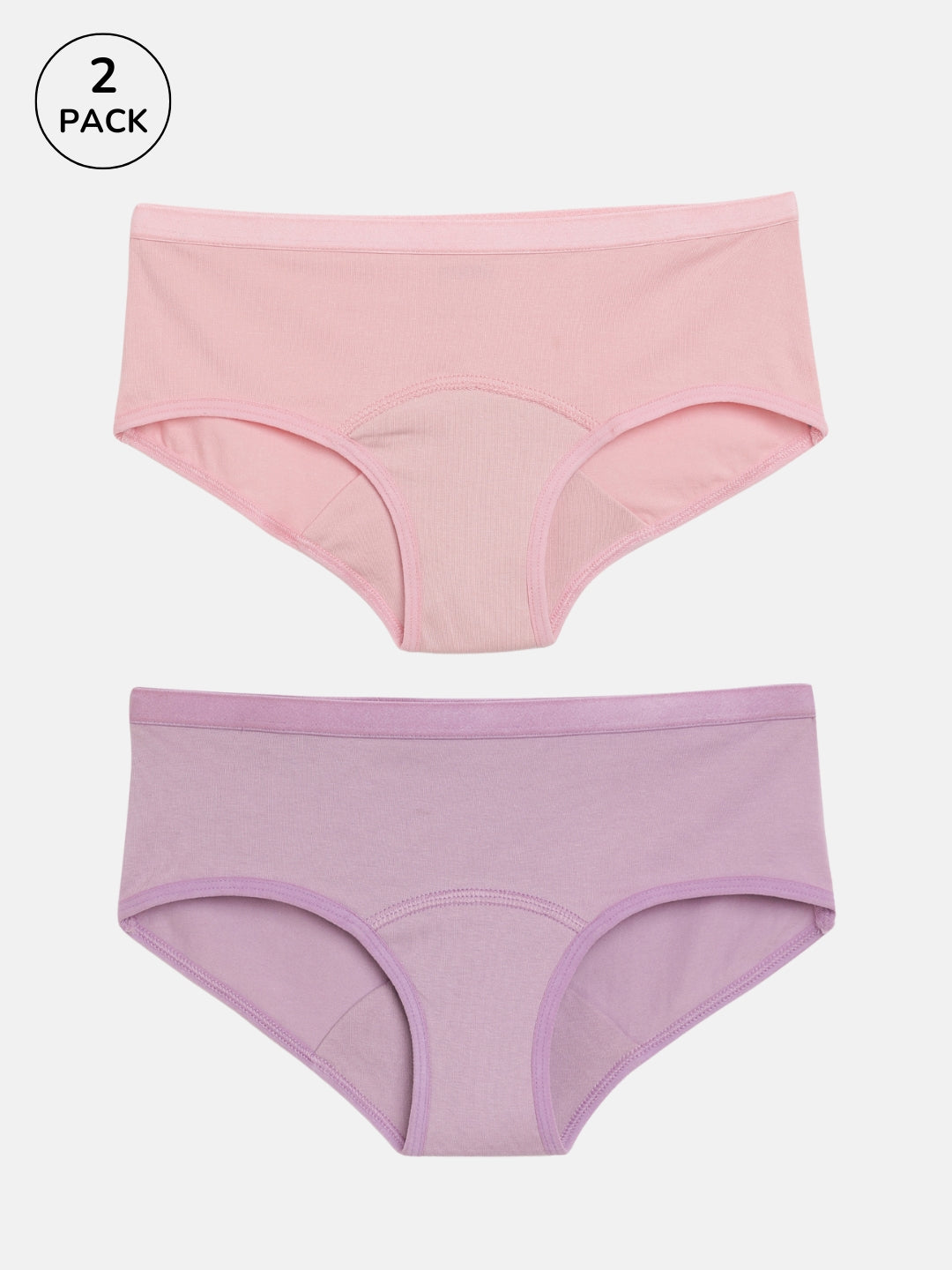 Mackly Leak Proof Panties (Pack of 2) – Pink & Lavender