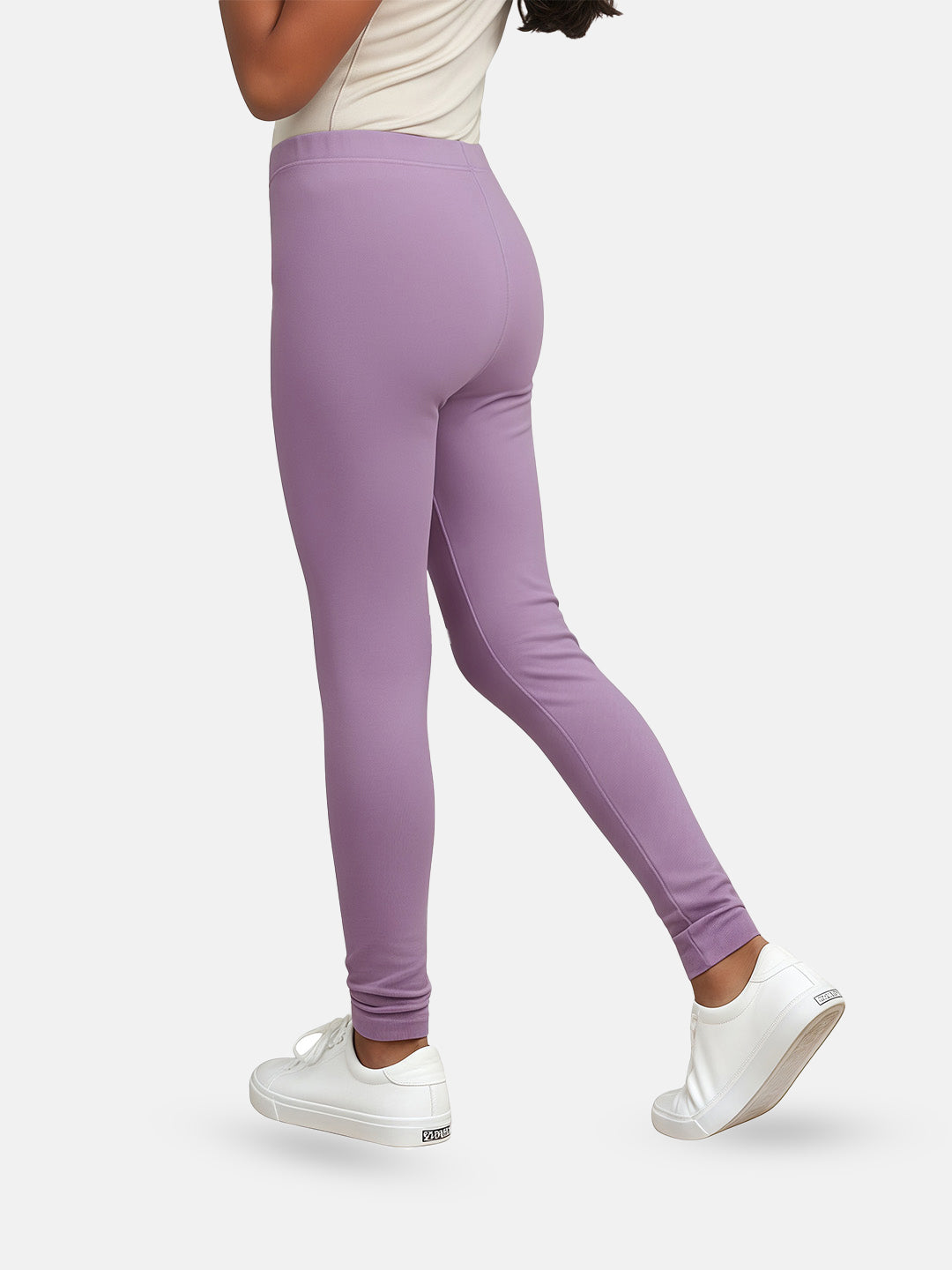 Girls Cotton Leggings - Pack of 2