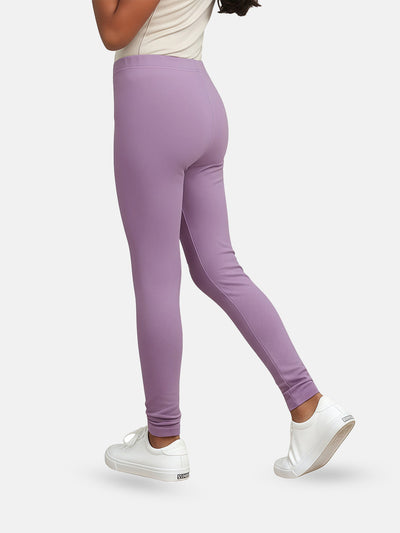 Girls Cotton Leggings - Pack of 2