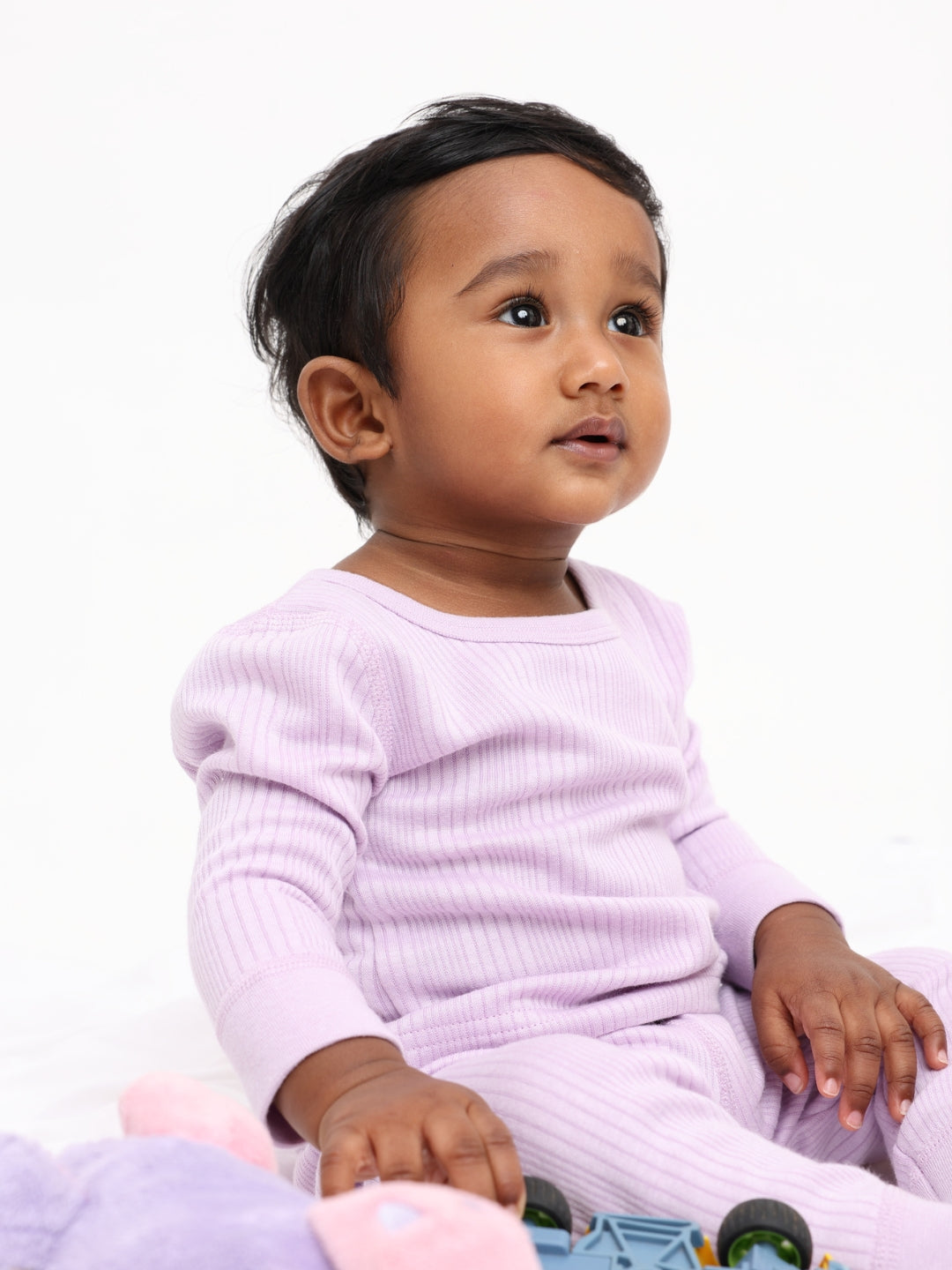 Kids Unisex Thermal Set - Purple