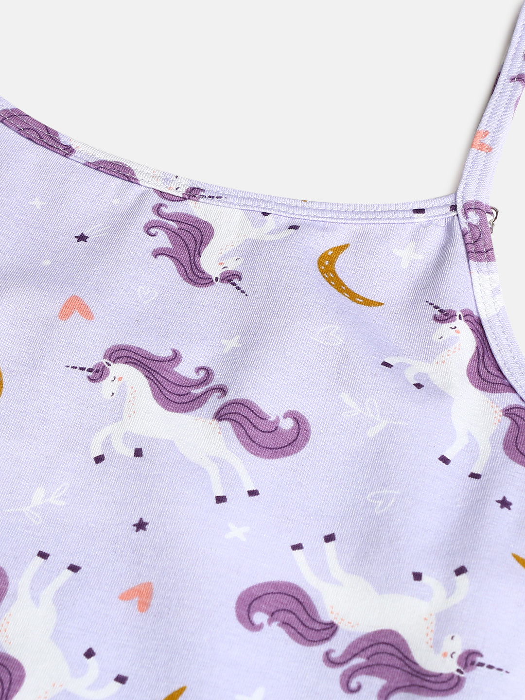 Girls Camisole with In-Built Bra