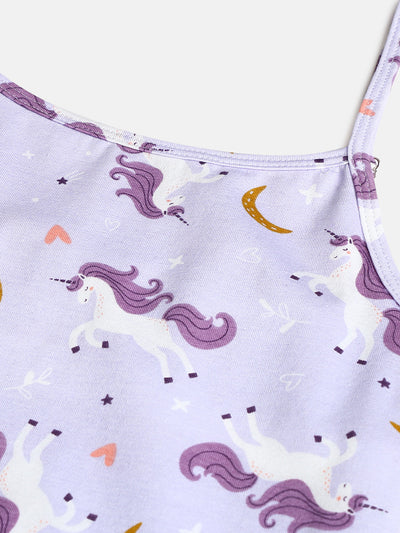 Girls Camisole with In-Built Bra