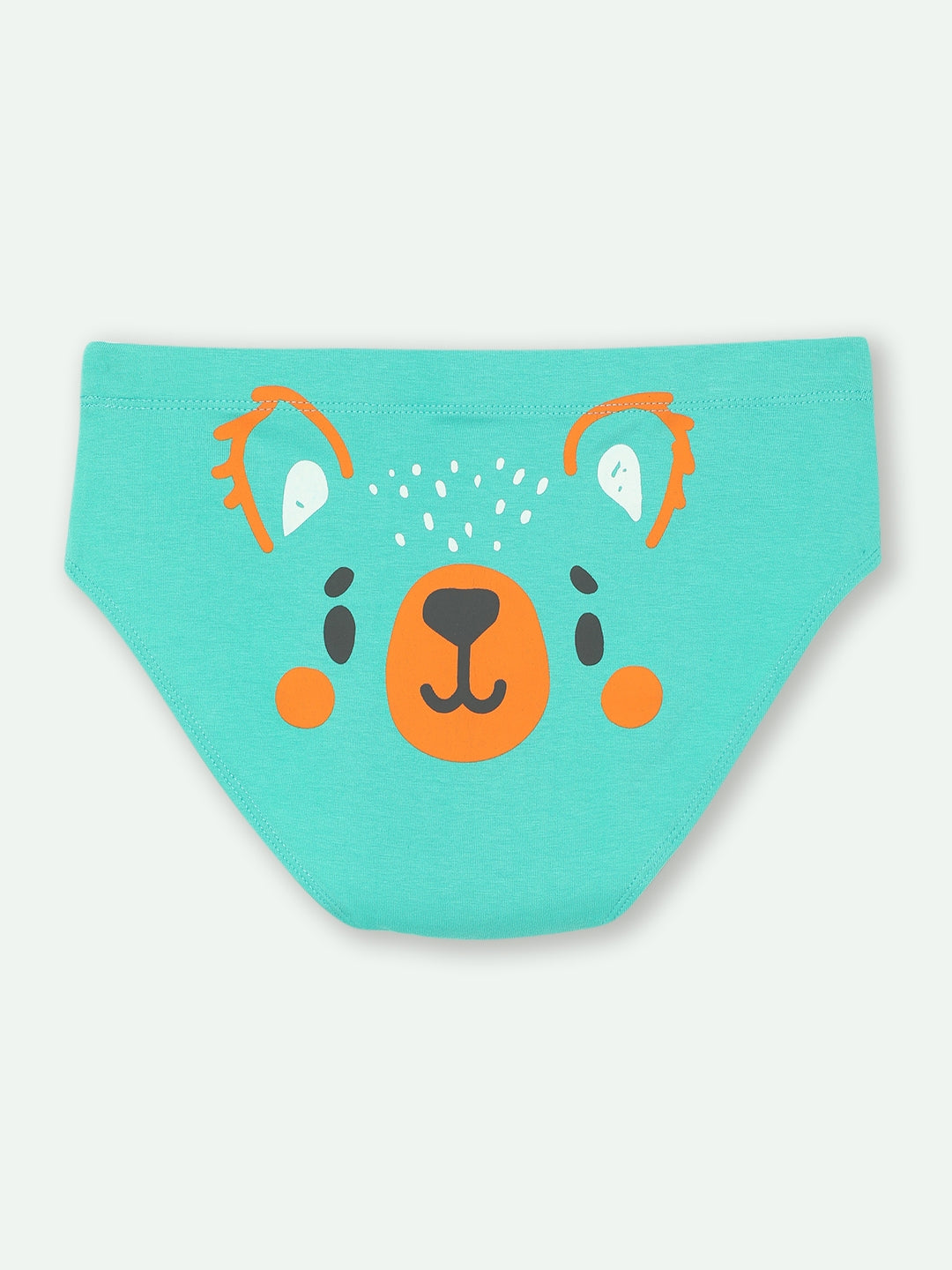 BOYS BRIEF, ORANGE/BLUE/GREEN