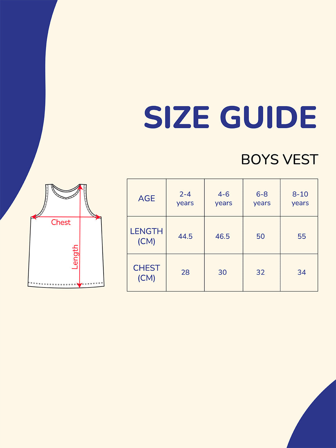 Mackly Boys Vest - Pack of 2