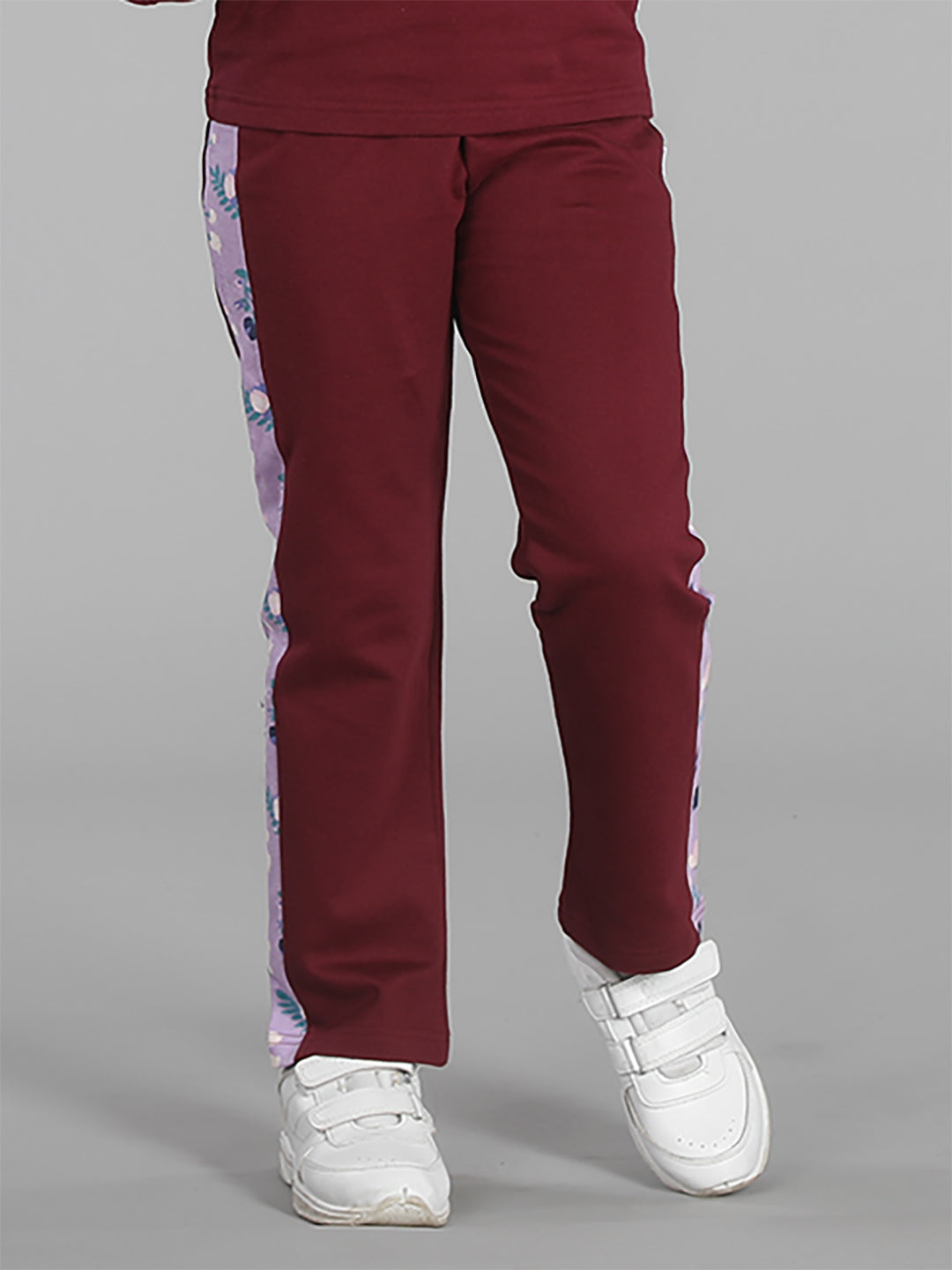 Girls Pant with Side Aop Detail