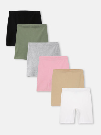 Girls Innershorts, Pack of 6