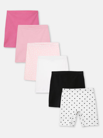 Girls Innershorts, Pack of 6
