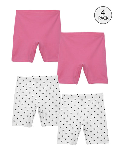 GIRLS INNERSHORTS, FLAMINGO PINK/TWINKLE STARS