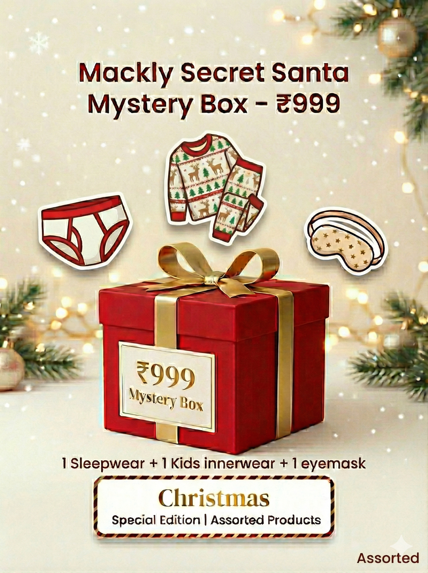 Mackly Secret Santa Mystery Box