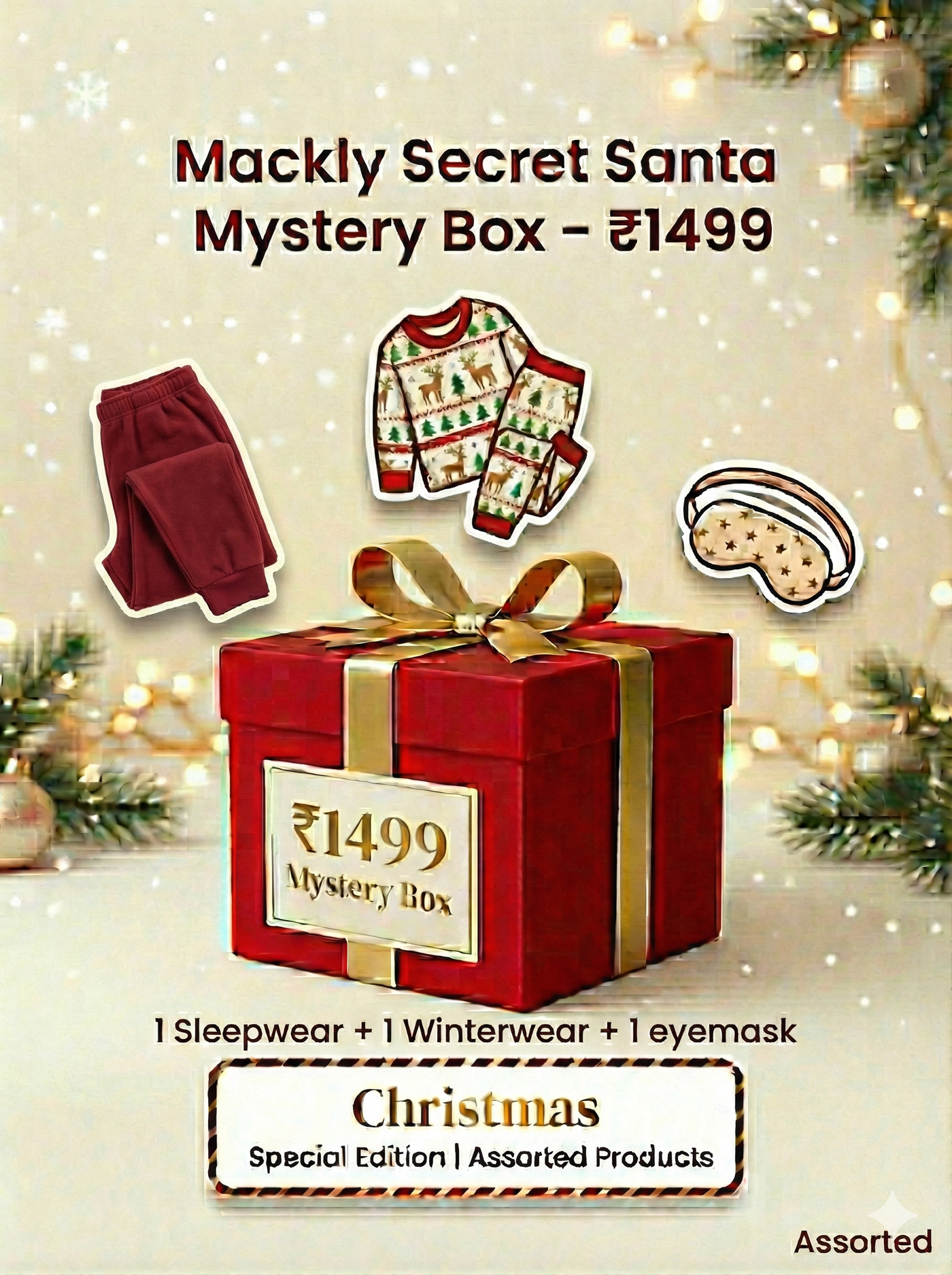 Mackly Secret Santa Mystery Box