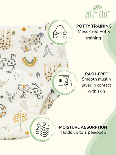 Babyclan Potty Training Pants - Safari