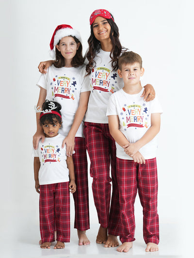 VERRY MERRY EVERYTHING CHRISTMAS WOMENS PJ SET