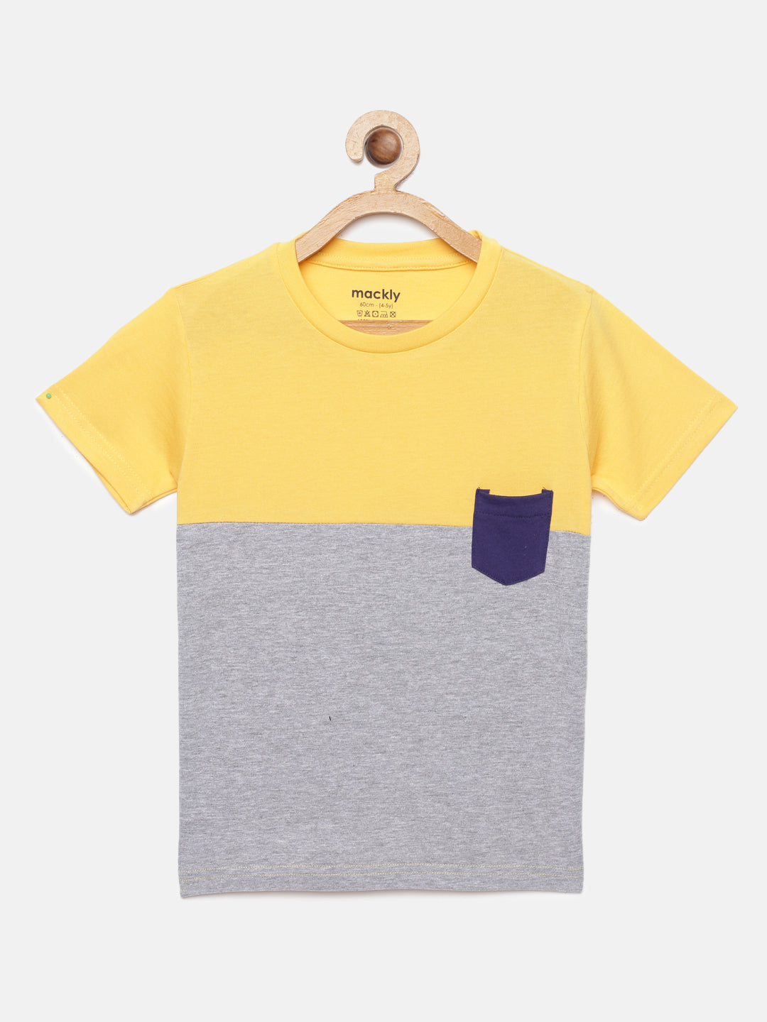 Solid Patch Pocket-Yellow