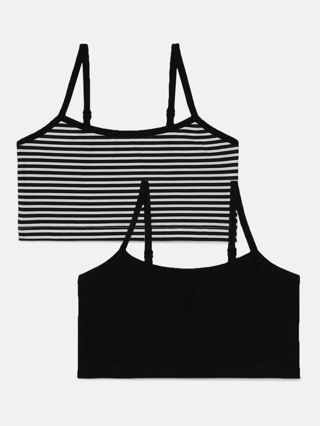Ying Yang - Striped/Solid Black