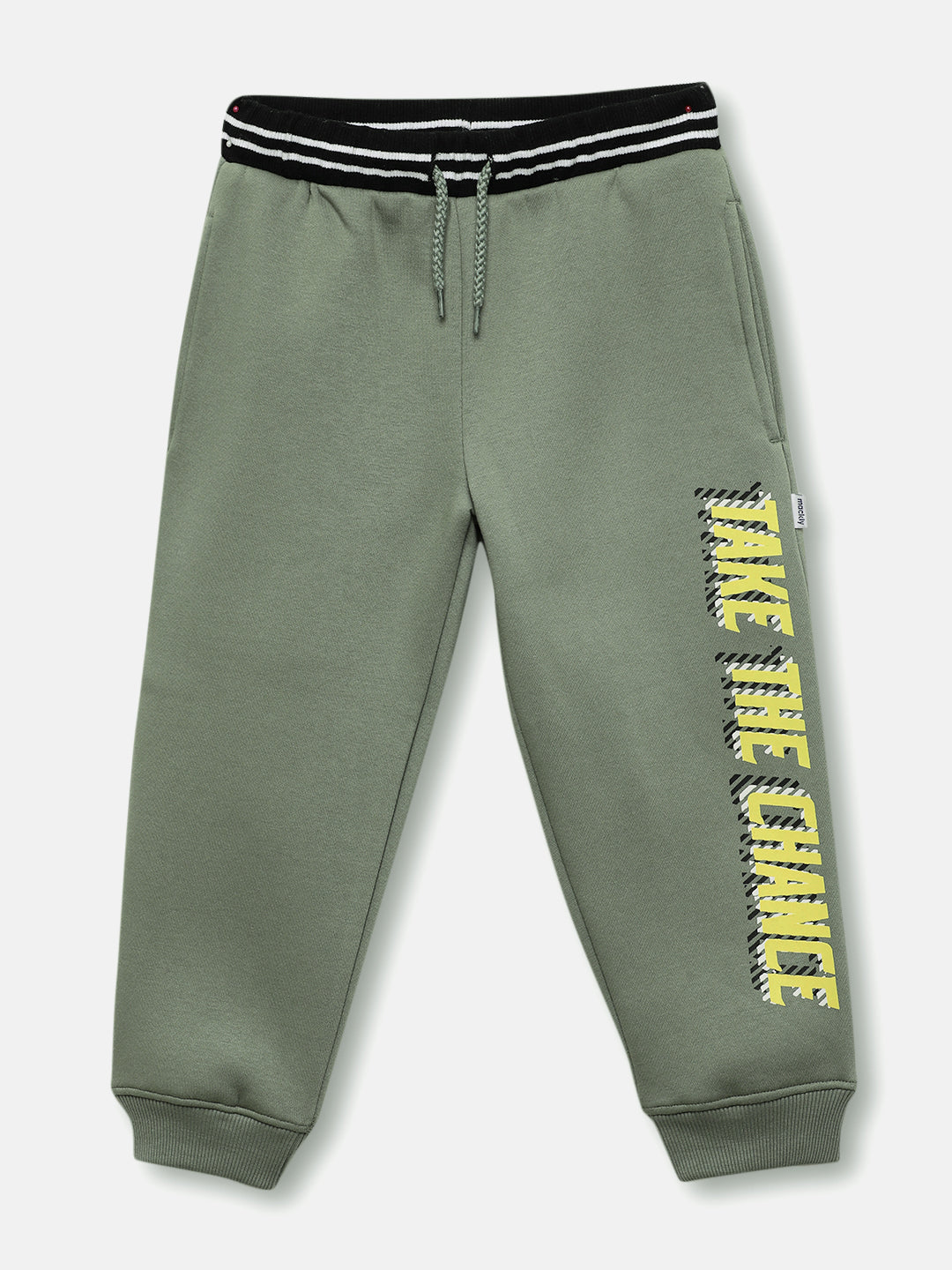 Boys Printed Joggers with Pocket