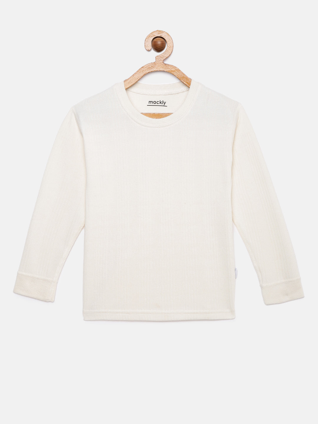 Kids Unisex Thermal Set - Off White