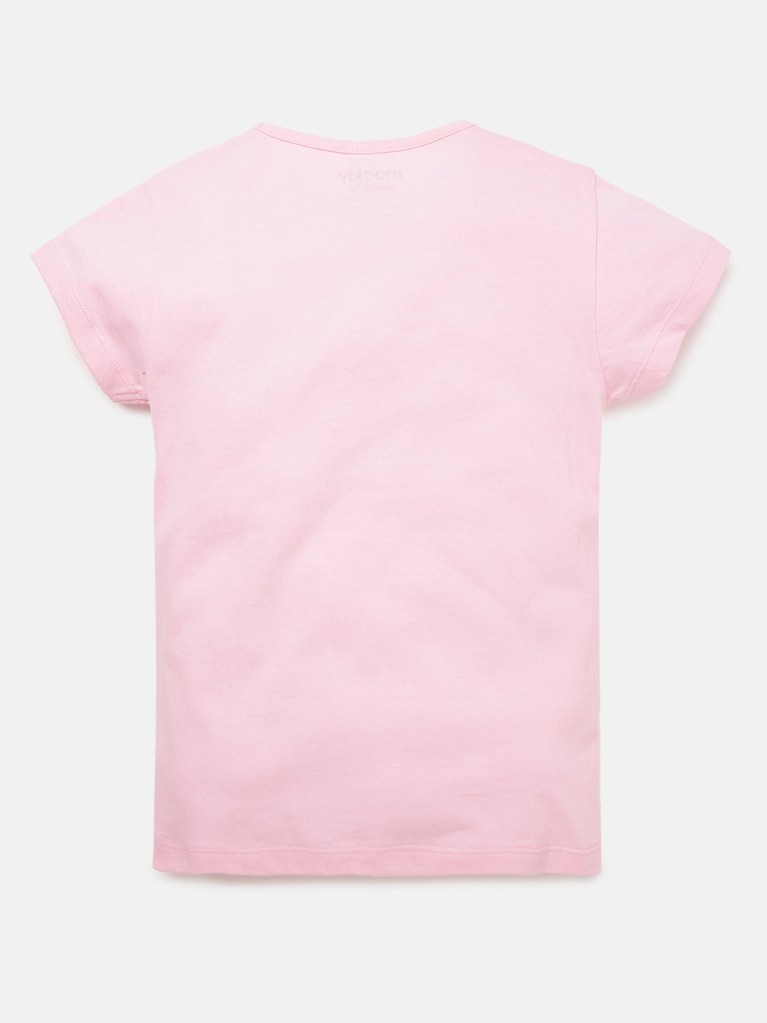 Girls Printed Cotton T-Shirt