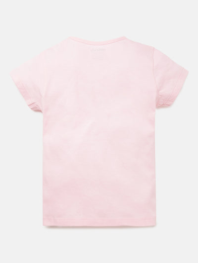 Unicorn Girls Printed Cotton T-Shirt