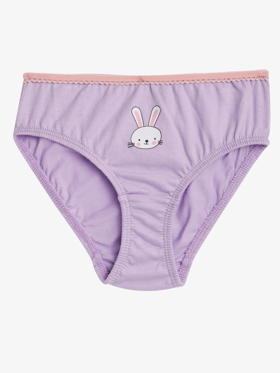 Cute Bunny Brief Combo Girls