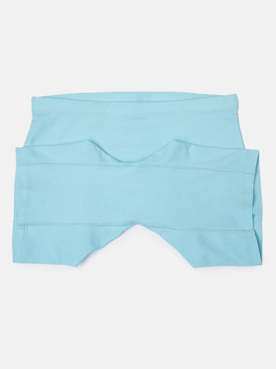 GIRLS INNERSHORTS, AQUA BLUE/UNICORN PRINCESS