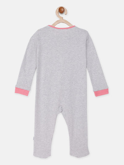 Rabbit Printed Sleepsuit - Pack of 2