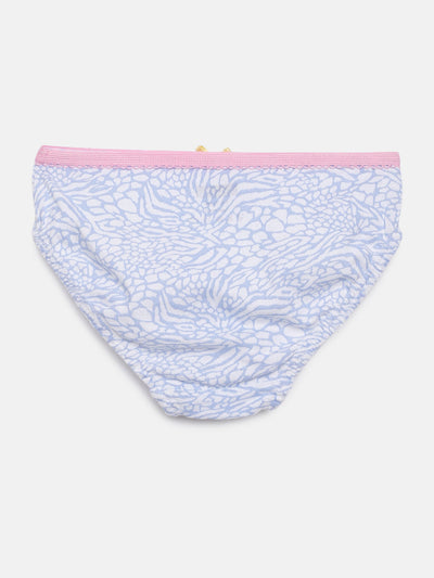 ABSTRACT PRINT cotton briefs for girls