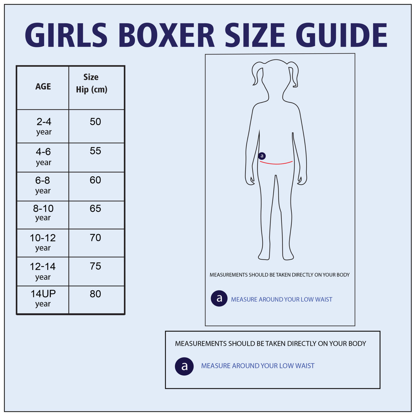 Girls Boxer - Pack of 3