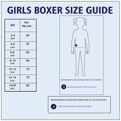 Girls Boxer - Pack of 3