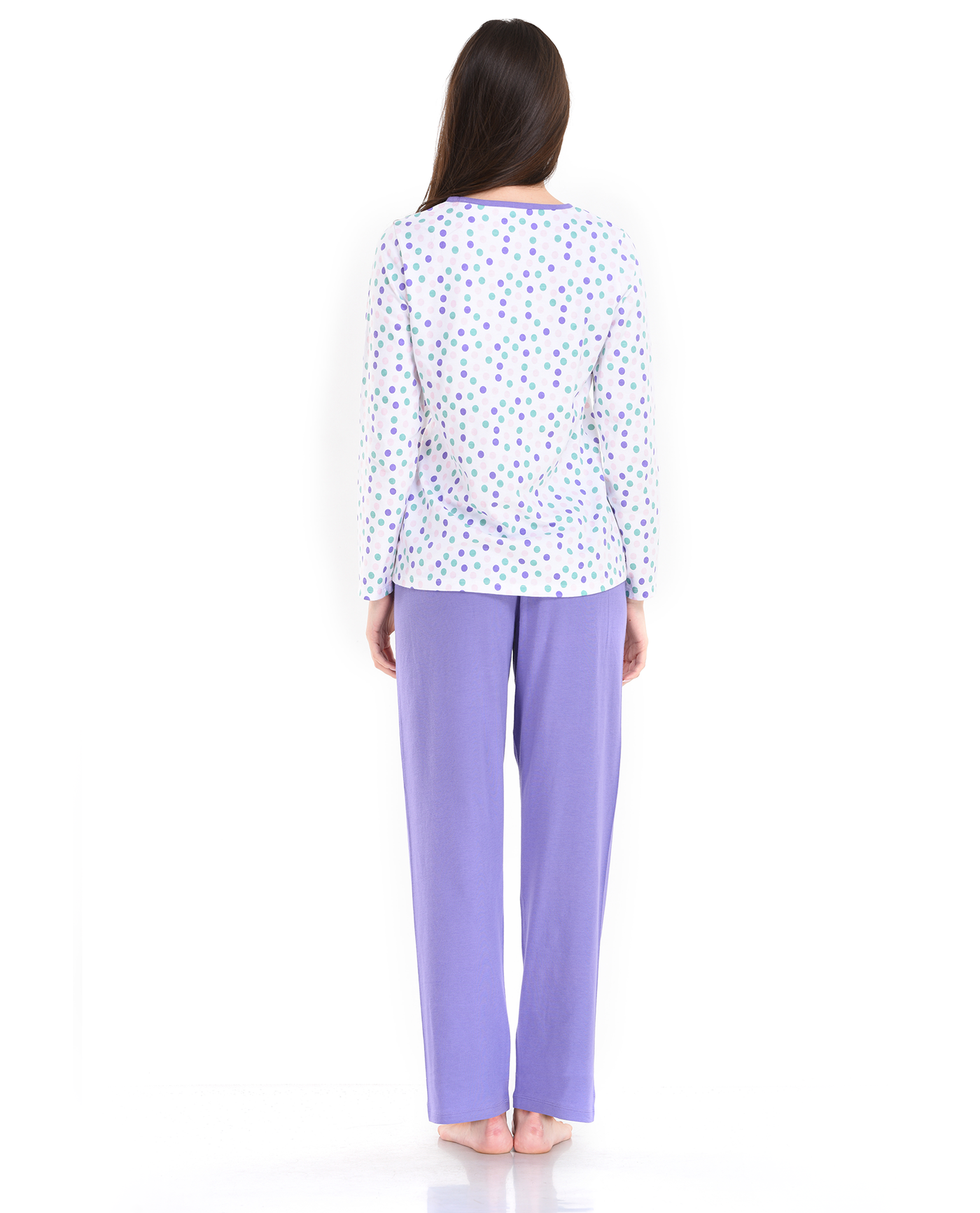 Purple Dot pajamas